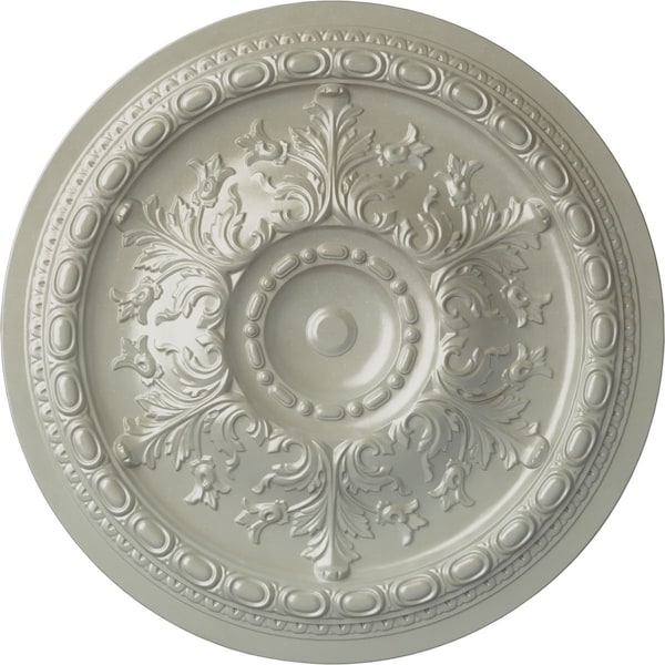 Ekena Millwork Oslo Ceiling Medallion (Fits Canopies up to 7 5/8"), Hand-Painted Flash Copper, 38 3/8"OD x 2 7/8"P CM38OSFCS - main